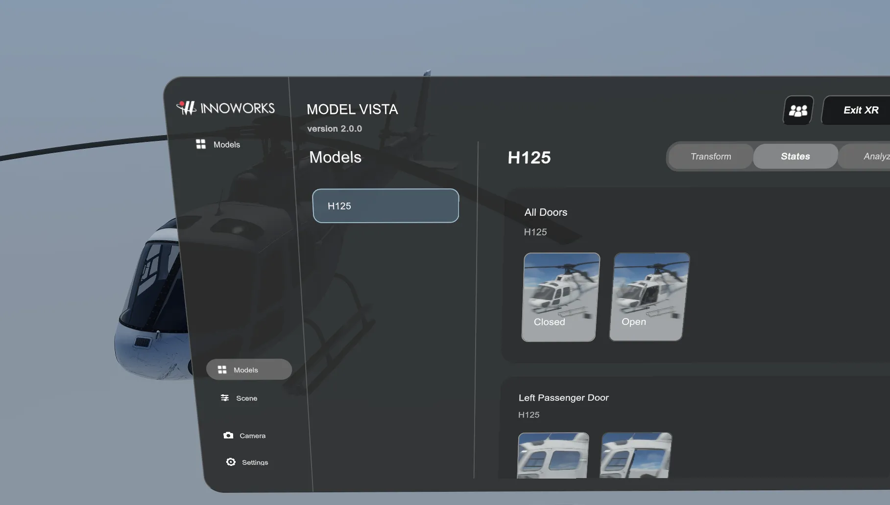 Desktop And XR Modes in Model Vista
