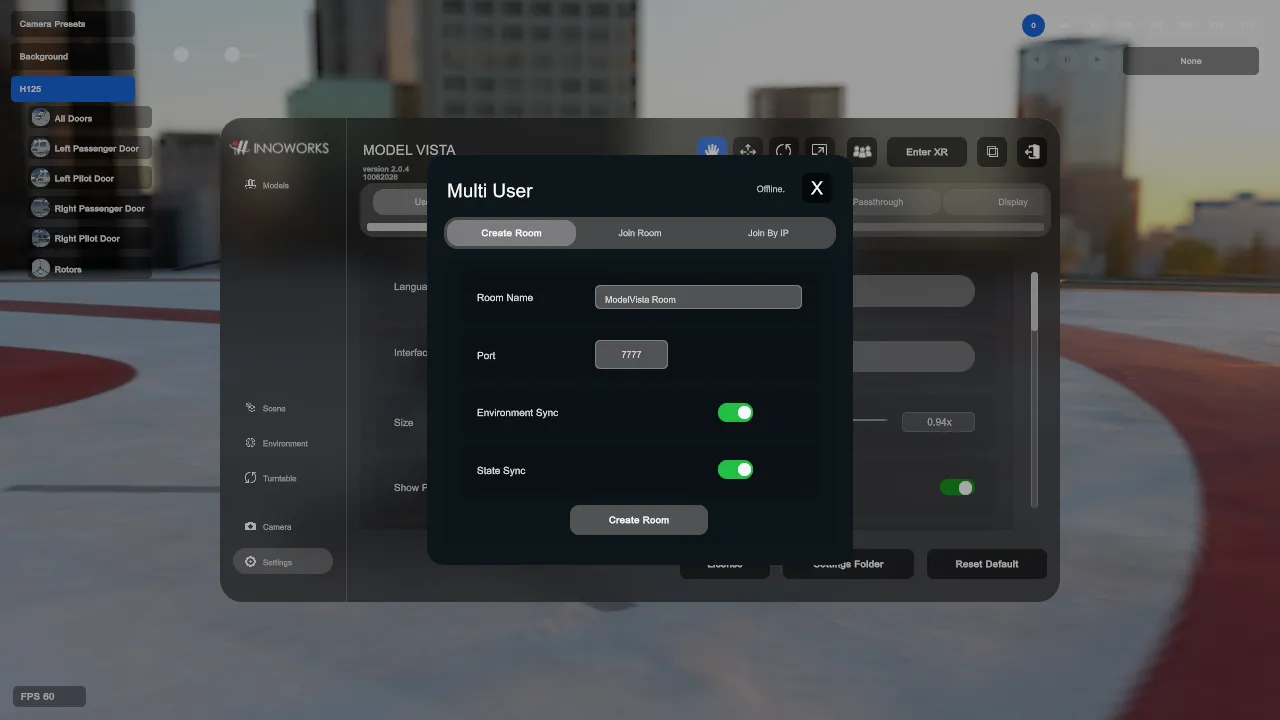 Multi User in Model Vista